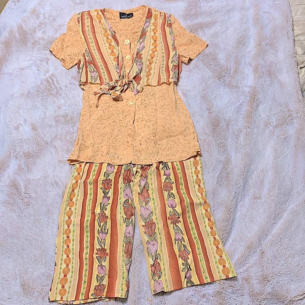 Carole Little Two Piece Pants Set